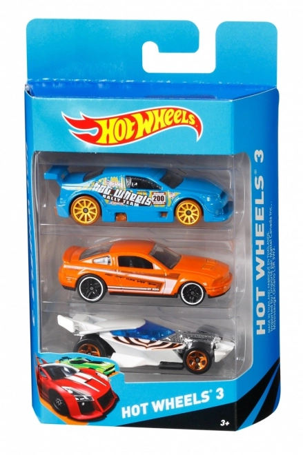 Hot Wheels Sada Autíčok 3ks