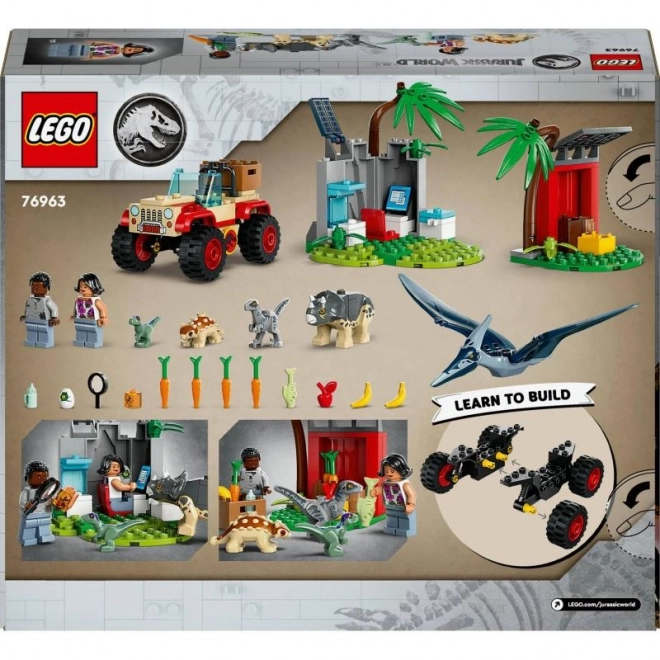 LEGO Jurassic World Záchranárske stredisko pre dinosaurov mláďatá