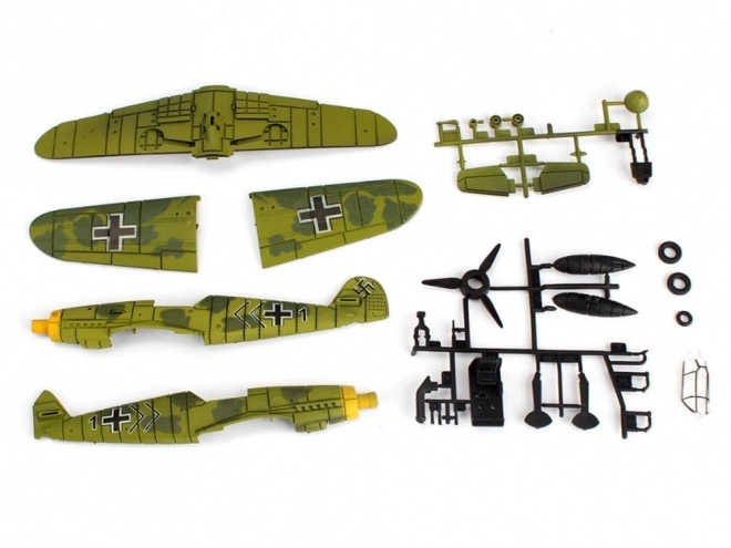 Plastikové lietadlo BF-109 na skladanie 1:48