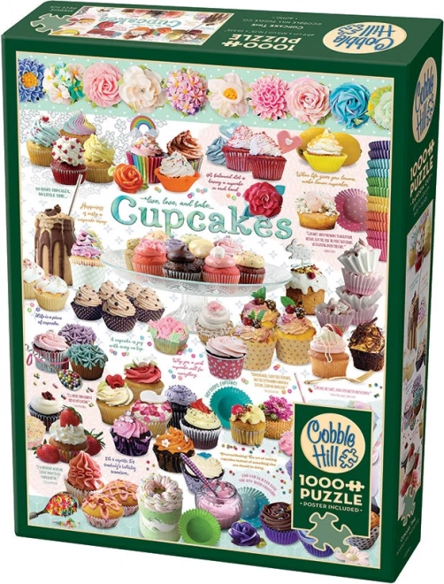 Puzzle Čas na cupcake 1000 dielikov