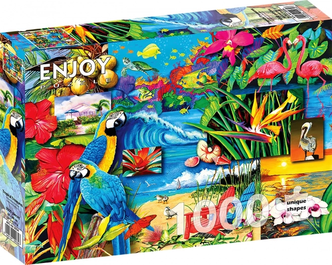 Puzzle Tropické poklady 1000 dielikov