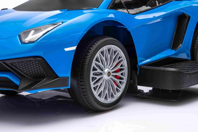 Jeździk Pchaczyk Lamborghini Aventador SV modrý