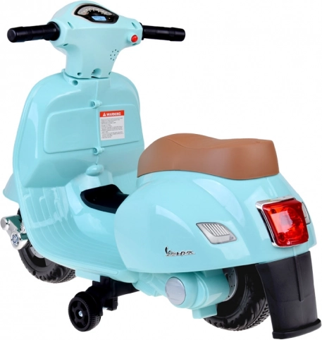 Akumulátorový skúter Vespa pre deti