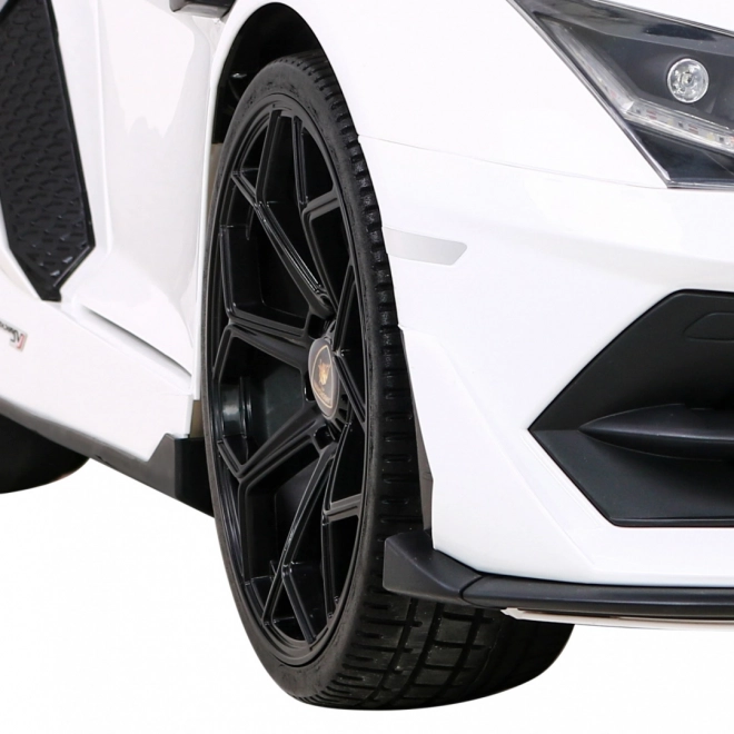 Lamborghini SVJ DRIFT pro 2 deti Biela + funkcia Drift + diaľkové ovládanie + MP3 LED + pomalý štart