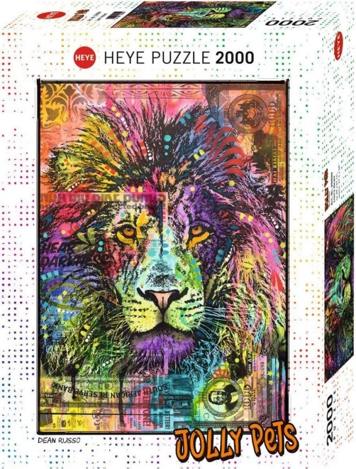 Heye Puzzle Jolly Pets: Levie Srdce 2000 Dielikov