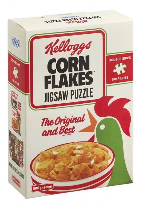 Obojstranné Puzzle Kellogg’s Cornflakes 500 Dielkov