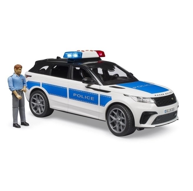 Bruder Policajné Auto Range Rover Velar