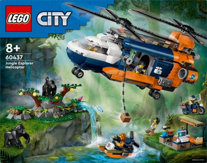 Lego City Helikoptéra Džungľových Bádateľov