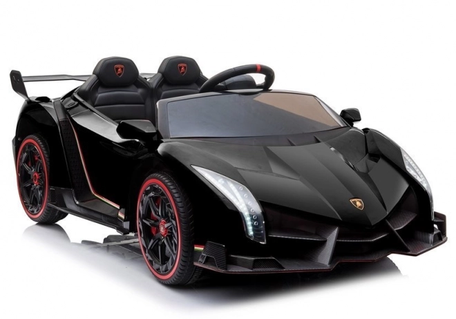 Detské auto na akumulátor Lamborghini Veneno čierne