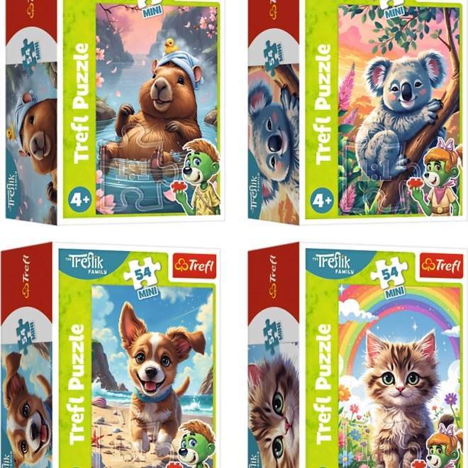 Puzzle Treflíci 54 dielikov
