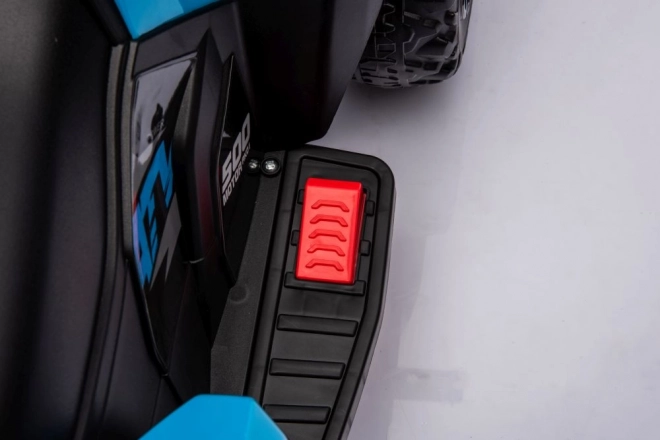 Detská elektrická štvorkolka modrá