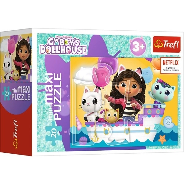Gábinin kouzelný domek Puzzle: Barevný deň 20 dielikov