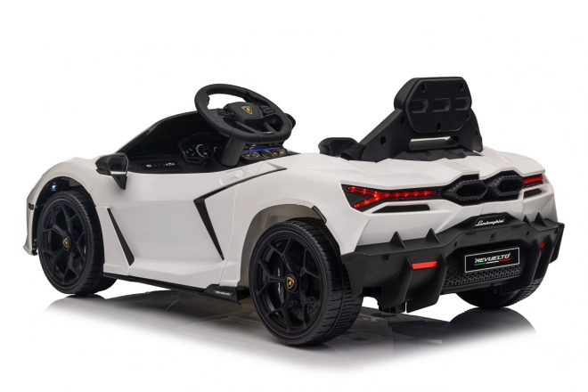 Detské elektrické vozidlo Lamborghini Revuelto biele