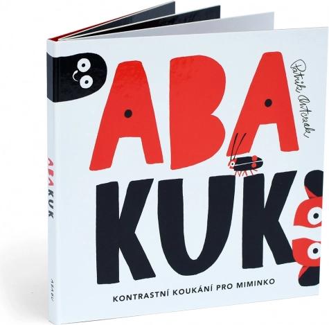 Ababu Kontrastné leporelo pre bábätká s ilustráciami Patrika Antczaka