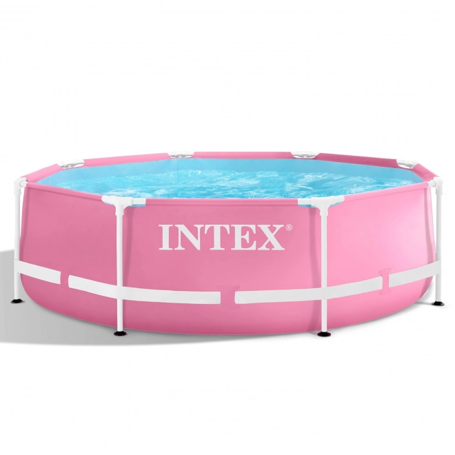 Okrúhly bazén pre deti 244x76 cm ružový INTEX
