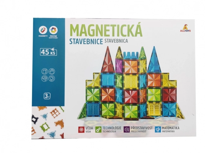 Magnetická stavebnica pre malých konštruktérov