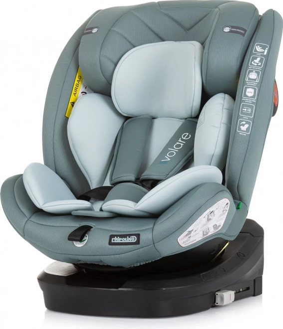 Autosedačka Chipolino Volare i-Size Pastelovo Zelená 40-150 cm Isofix 360°
