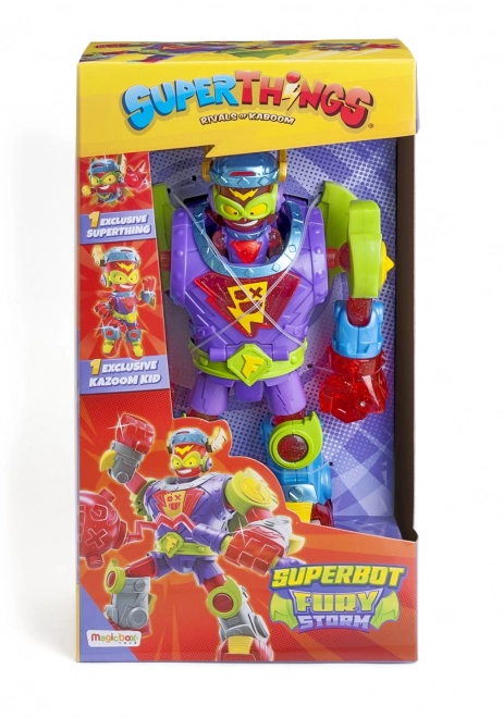 Figúrka robota SuperThings - Superbot Fury Storm