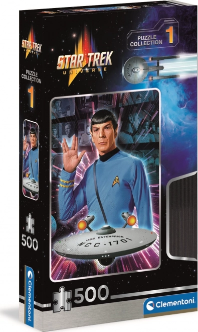 Puzzle CLEMENTONI Star Trek: Spock 500 dielikov