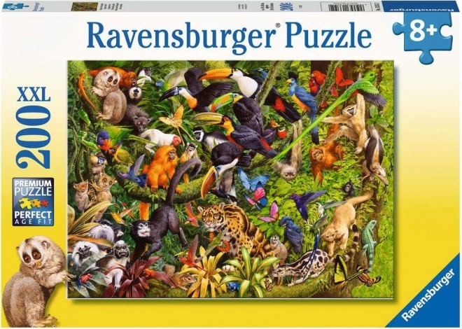 Ravensburger Puzzle Dažďový prales XXL 200 kusov