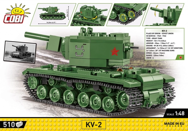 Kocky Historická Kolekcia WWII KV-2