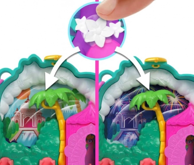 Pávia záhrada Polly Pocket