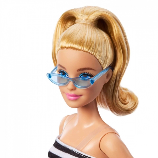 Barbie Fashionistas v bielo-čiernych pásikoch