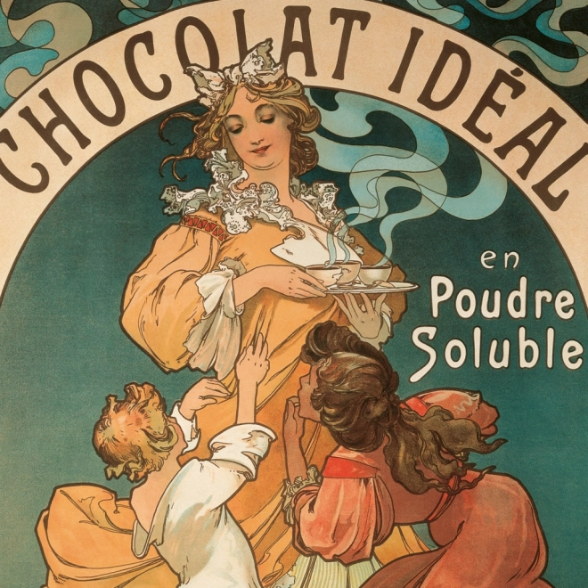 Poznámkový kalendár Alfons Mucha 2026