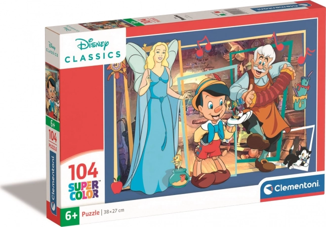 Puzzle Pinocchio 104 dielikov