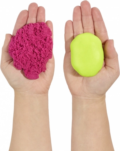 Nikdy nevysychajúca hmota a tvarovateľný piesok