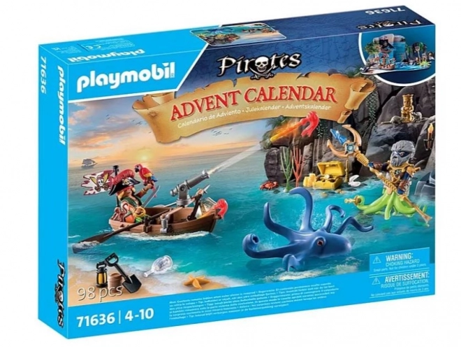 Adventný kalendár Pirati PLAYMOBIL