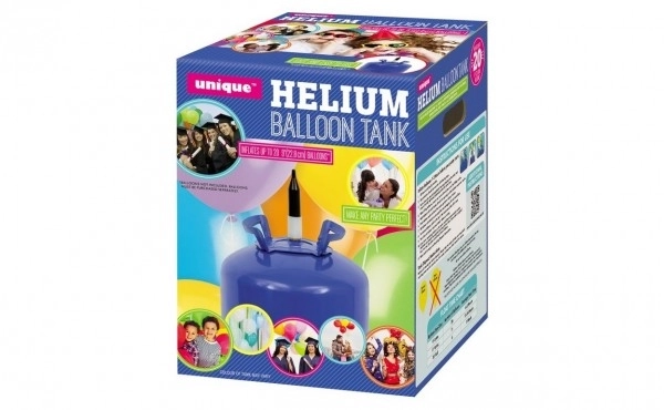 Hélium pro 20 balónikov v krabici