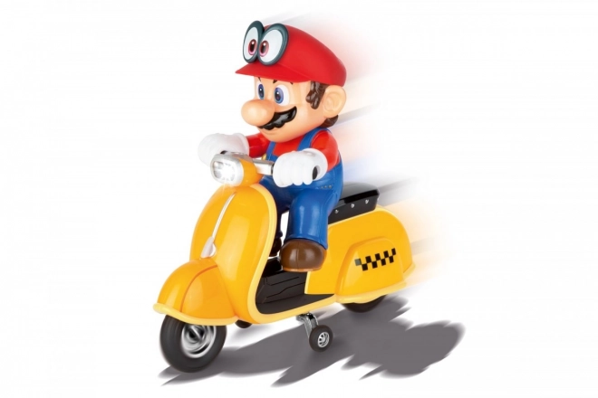 Zábavná RC motorka s Mario