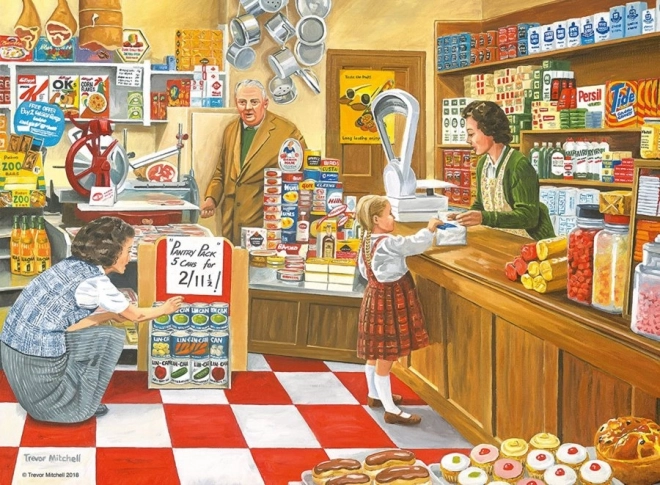 Ravensburger Puzzle Obchod na rohu ulice 100 dielikov