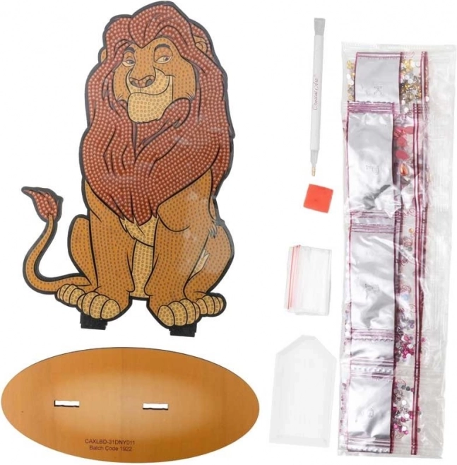 Diamantové maľovanie Lev Kráľ: Mufasa