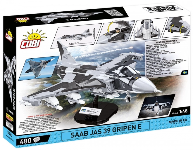 Ozbrojené Sily SAAB JAS 39 Gripen E, 1:48, 480 ks