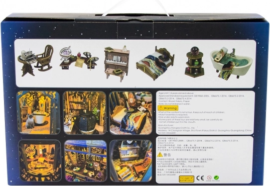 Miniatúra Domčeka Zámok Huoluo od 2Kids Toys
