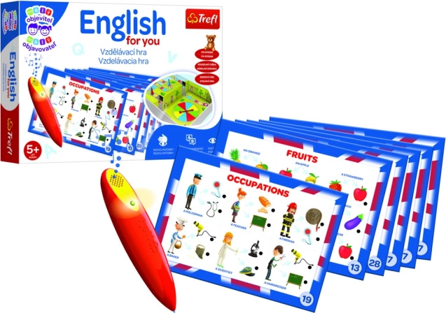 TREFL Malý objaviteľ: English for you s kúzelným perom