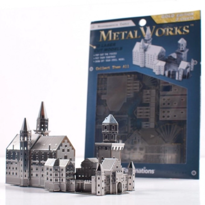 3D puzzle zámok Neuschwanstein od Metal Earth