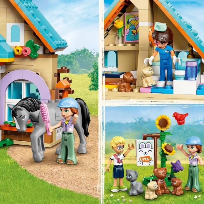 Lego Friends kôň a veterinárna klinika