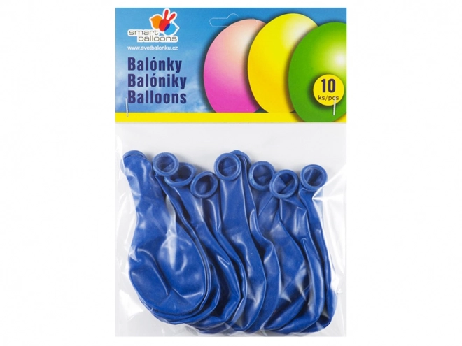 Modré nafukovacie balóny na oslavy