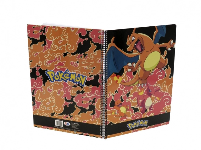 Pokémon A4 blok kroužkový - Charmander