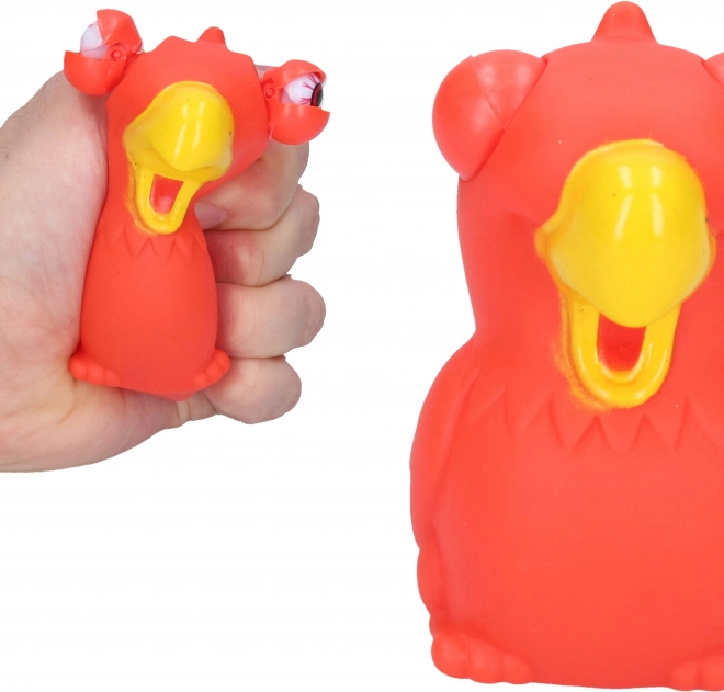 Škrabací papagáj 8 cm