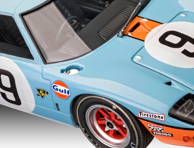 Model plastového auta Ford GT 40 Le Mans 1968 mierka 1/24