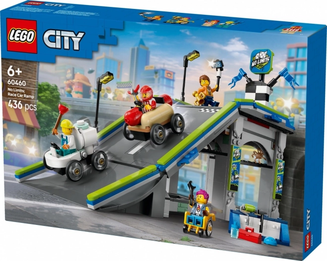 Kolekcia LEGO City: Pretekárska dráha s rampami