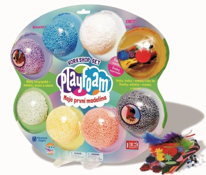 PlayFoam® Modelína/plastová lopta s príslušenstvom 7 farieb