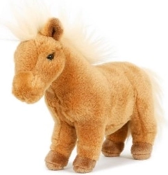 Plyšový hnedý poník 23 cm