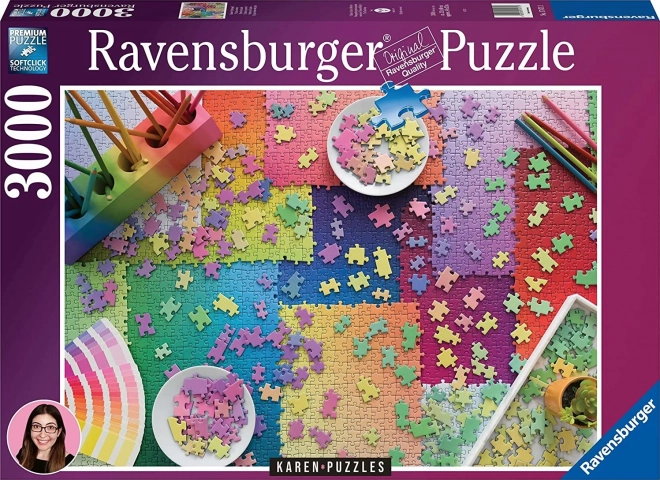 Ravensburger Puzzle Karen: Puzzle 3000 Dielikov