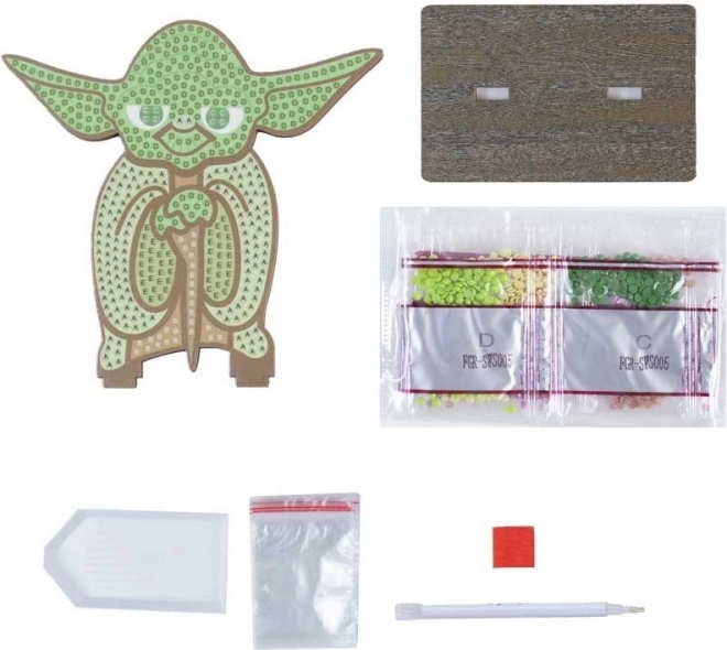 Diamantové maľovanie Star Wars: Yoda