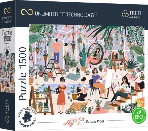 trefl puzzle uft everyday joy: botanická nálada 1500 dielikov